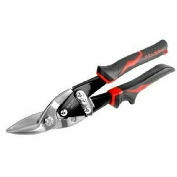 Tolsen Aviation Snip Left Industrial Cr-Mo Material, Length: 10, Two-Component Plastic Handle 30021